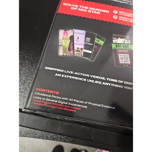 Who Killed Mia A Digitally Immersive Murder Mystery Adult Crime Game BRAND NEW - Picture 8 of 8